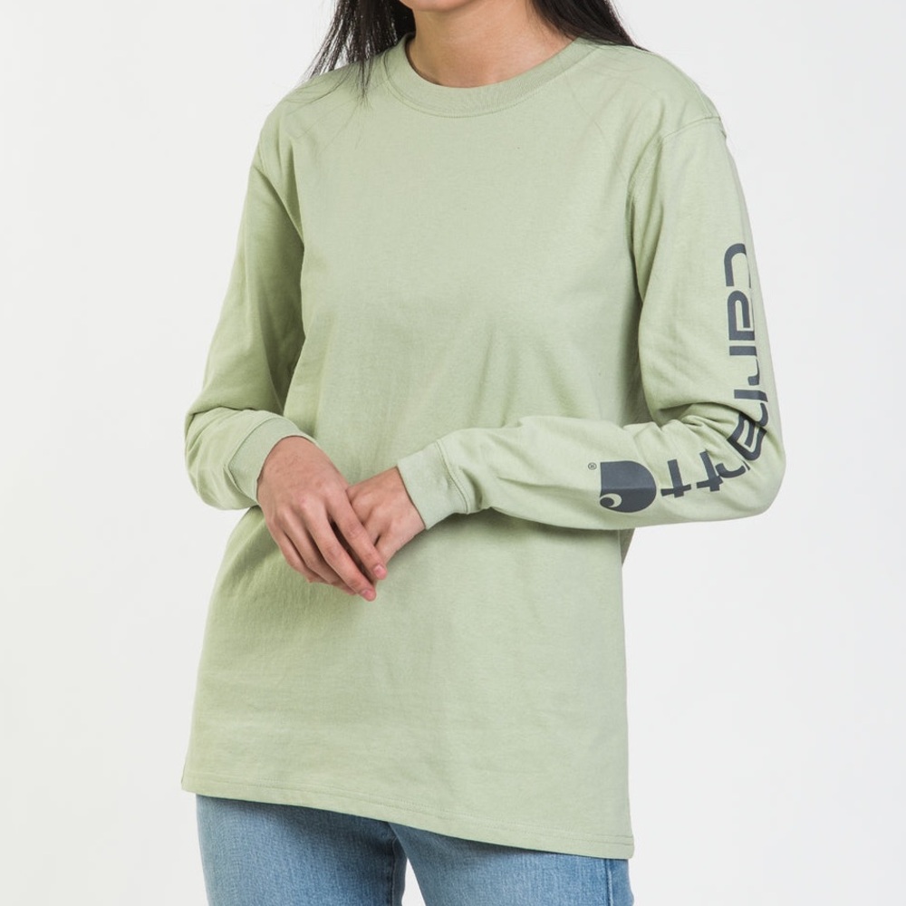CARHARTT SLEEVE LOGO LONG SLEEVE TEE SMALL
Sagebrush 100% Cotton 103401-G74